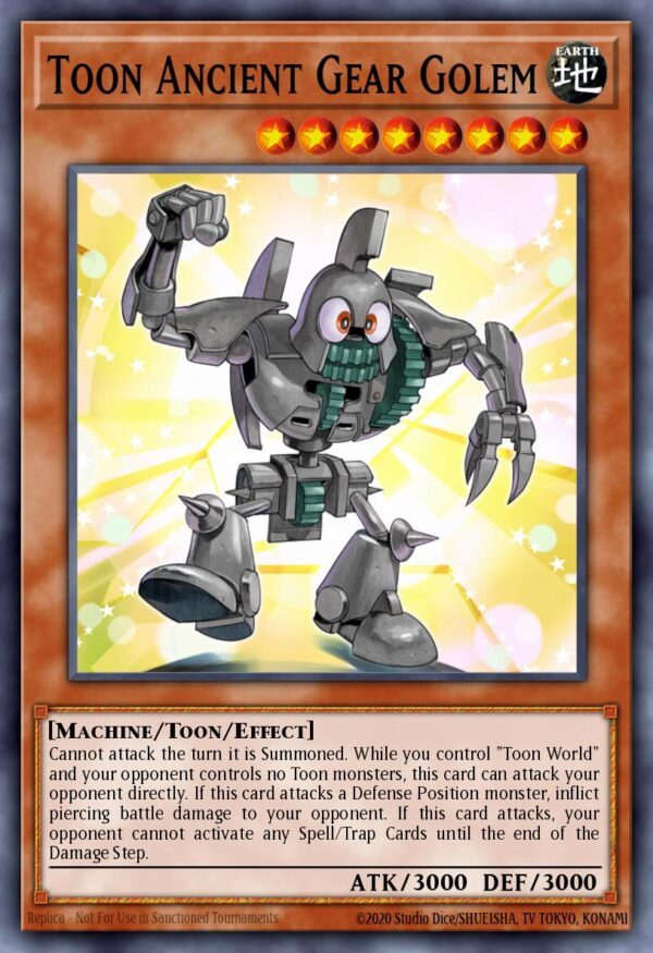 Toon Ancient Gear Golem