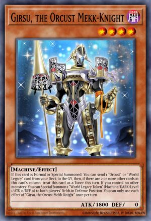 Girsu, The Orcust Mekk Knight