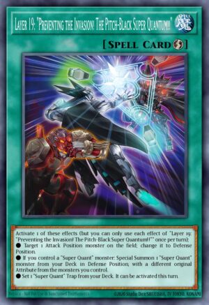 Layer 19 Sudden Incursion! Super Quantum Black!!