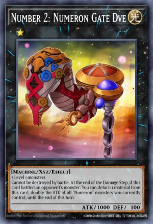 Number 2: Numeron Gate Dve