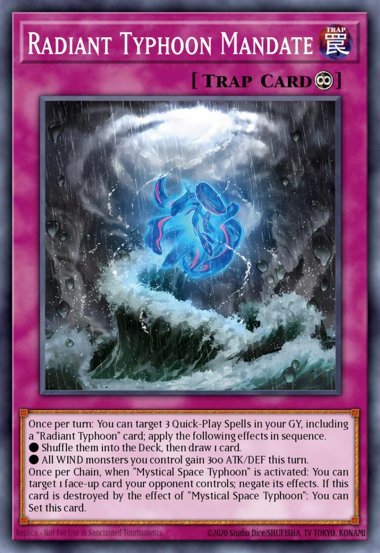 Radiant Typhoon Mandate Dontoshi Collect Compete Conquer