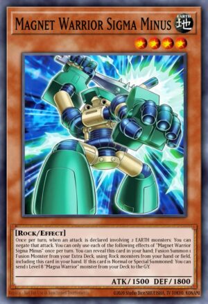 Magnet Warrior Sigma Minus