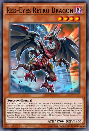 Red-Eyes retro Dragon